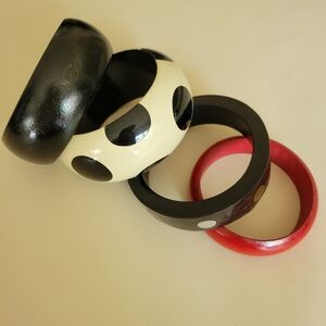 Wood Bangle Bracelets